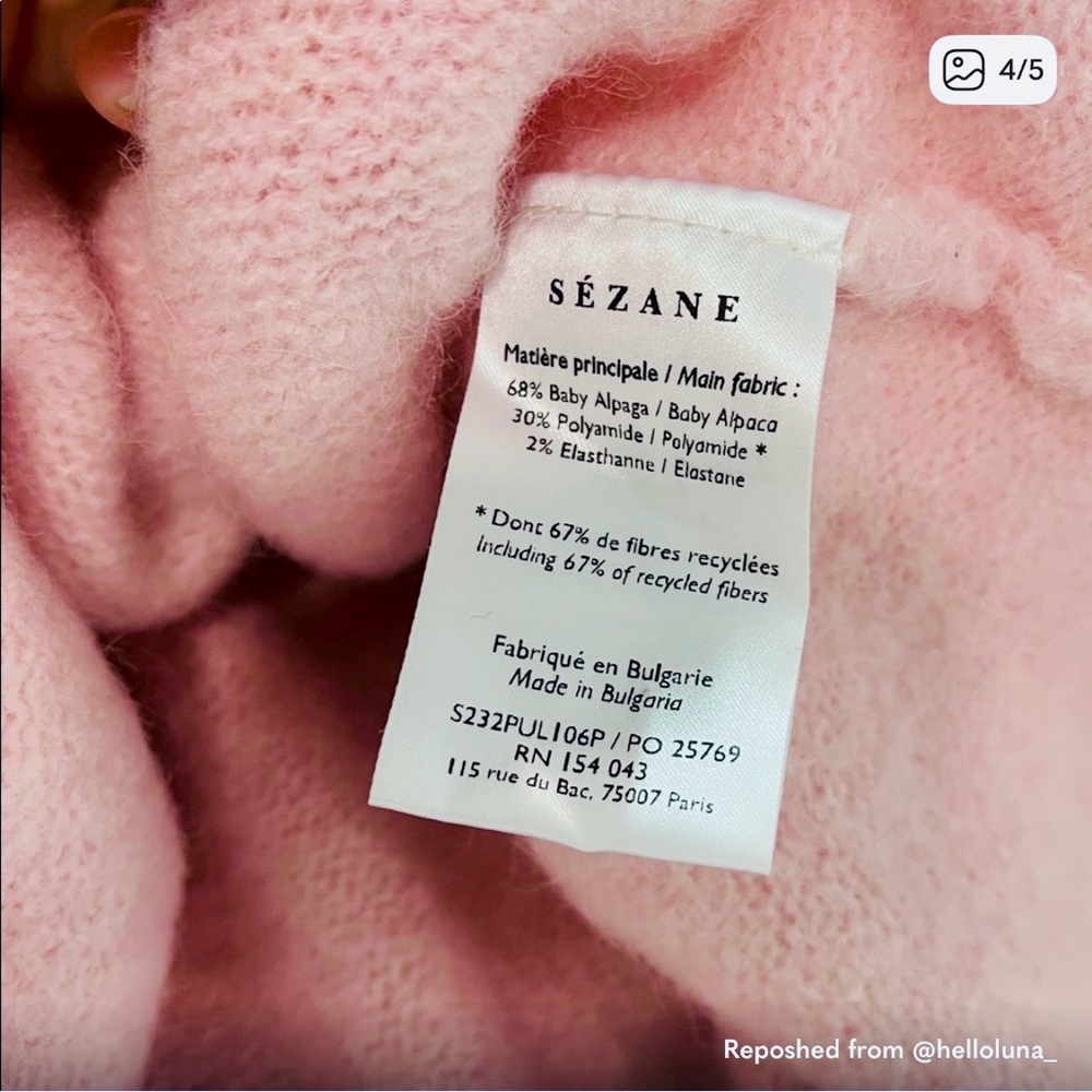 Sézane Amiel Sweater - Picture 4 of 4